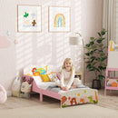 AIYAPLAY Toddler Bed, Cute Animal-Themed Kids Bed Frame, 143 x 77 x 60cm