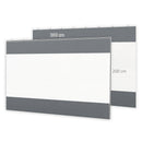 Outsunny 3x2m Side Panels with Large Window, for 3(m) Long Pergola