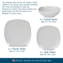 Lewis's 12 Piece Nova Dinner Set