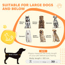 PawHut Dog Crate Furniture with Anti-Chew Resistant Mesh for Dogs - Walnut Brown