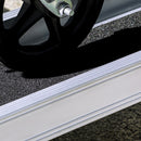 HOMCOM Aluminium Telescopic Wheelchair Ramps, 244cm, 270kg, Folding Ramp