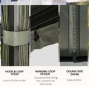 Outsunny 3 x 4m Hardtop Gazebo Aluminium Garden Pavilion