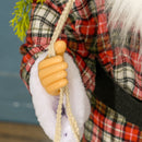 HOMCOM 133cm Animated Life Size Santa Claus with Sound Activated for Party