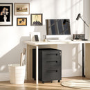 Vinsetto Lockable Mobile Filing Cabinet w/ 3 Drawers 39 x 48 x 60 cm