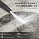 Outsunny 1800W Power Washer 150 Bar Pressure With Adjustable Nozzle