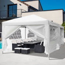 Outsunny Gazebo 3m x 6m - White Garden Shelter