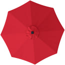 Outsunny UPF 50+ Replacement Parasol Canopy Parasol Cover Replacement