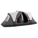 Outsunny 2 Room Camping Tent with Waterproof Rainfly & Screen Panels