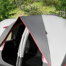 Outsunny 2 Room Camping Tent with Waterproof Rainfly & Screen Panels