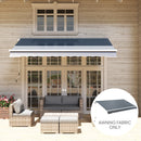 Outsunny Replacement Canopy for 3 x 2.5 m Awning (Fabric Only)