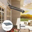Outsunny Replacement Canopy for 3 x 2.5 m Awning (Fabric Only)
