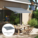 Outsunny Replacement Canopy for 3 x 2.5 m Awning (Fabric Only)