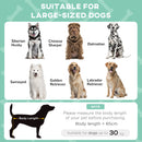 PawHut Cooling Raised Dog Bed w/ Breathable Mesh, Light Grey