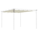 Outsunny Pergola Shade Cover Replacement Canopy for 4 x 3(m) Pergola, Cream