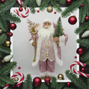 Standing Santa Small - Pink