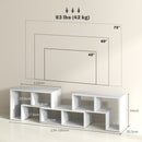 HOMCOM TV Unit for TVs up to 75 Inches, Free Combination TV Stand