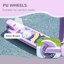 AIYAPLAY Kids 3 Wheel Scooter For 2-6 Years Old W/ Adjustable Height