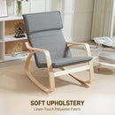 HOMCOM Comfortable Relax Rocking Chair With High Back