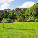 SPORTNOW Badminton Net Set, Height Adjustable Net for Pickleball, Volleyball