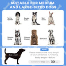 PawHut Cooling Raised Dog Bed w/ Breathable Mesh, Dark Blue