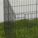PawHut 8 Panel DIY Dog Pen With Door For Indoor/Outdoor Use, 76cm High