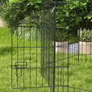 PawHut 8 Panel DIY Dog Pen With Door For Indoor/Outdoor Use, 76cm High
