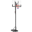 SPORTNOW 2.35-3.05m Basketball Hoop and Stand with Weighted Base and Wheels
