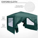 Outsunny  Gazebo 3m x 3m Green