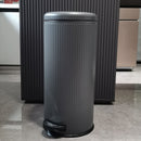 Lewis's 30 Litre Round Pedal Bin - Grey