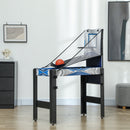 SPORTNOW 5 in 1 Multi Games Table Combo Sports Game Table for Kids, Blue