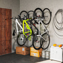 SPORTNOW 4 Pack Bike Rack, Wall Mounted Bike Hooks for Garage