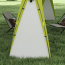 Outsunny Outdoor Gazebo Event Shelter Party Tent for Garden Green