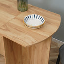HOMCOM Foldable Dining Table Compact Drop Leaf Table for Kitchen White