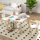 AIYAPLAY 3 Pieces Toddler Table and Chair Set for Nursery, Playroom, Classroom