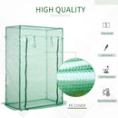 Outsunny Mini Greenhouse 100 x 50 x 150cm - Green