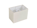 Sevenoaks Faux Silk Shade - Ivory
