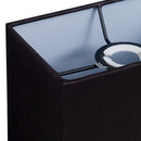 Sevenoaks Faux Silk Shade - Black