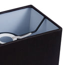Sevenoaks Faux Silk Shade - Black