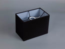 Sevenoaks Faux Silk Shade - Black