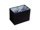 Sevenoaks Faux Silk Shade - Black