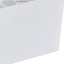 Sevenoaks Faux Silk Shade - White