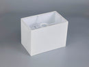 Sevenoaks Faux Silk Shade - White