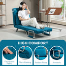 HOMCOM Single Folding 5 Position Convertible Sleeper Chair Bed