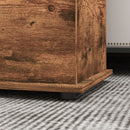 HOMCOM Storage Chest With Lid, 113L Storage Box