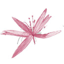Christmas Sparkle Super Flower Decoration Glitter 45cm in Blush Pink