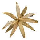Christmas Sparkle Super Flower Decoration Glitter 45cm in Blush Pink