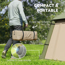 Outsunny Inflatable Camping Tent, Easy Setup 2 Man Tent