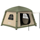 Outsunny Inflatable Camping Tent, Easy Setup 2 Man Tent