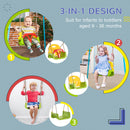 Outsunny 3 in 1 Kids Swing Seat, Adjustable Toddler Swing Chair, Green