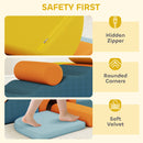 AIYAPLAY 9-Piece Soft Play Set with Detachable Cover for Kids Motor Skills